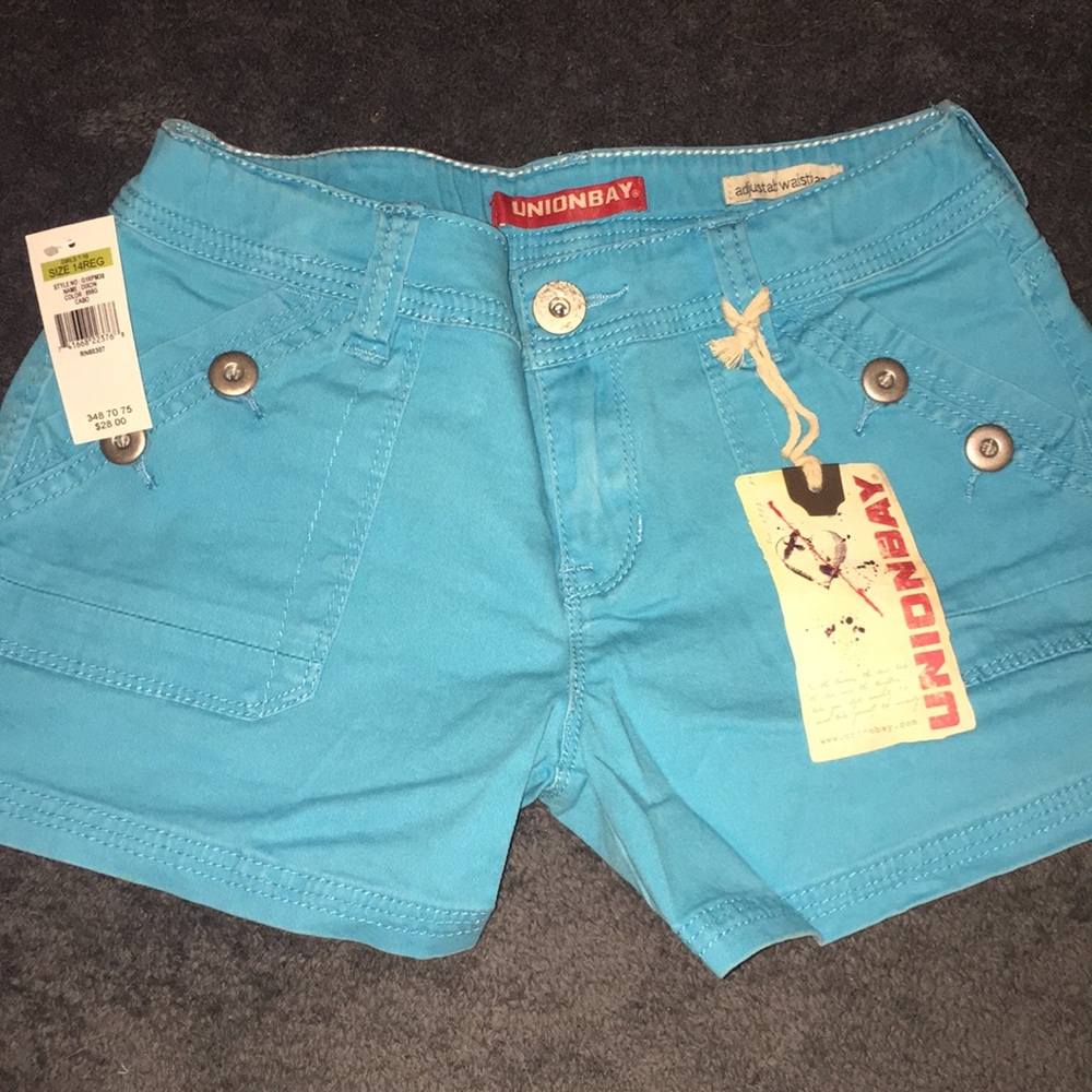 Girls union bay shorts. NWT